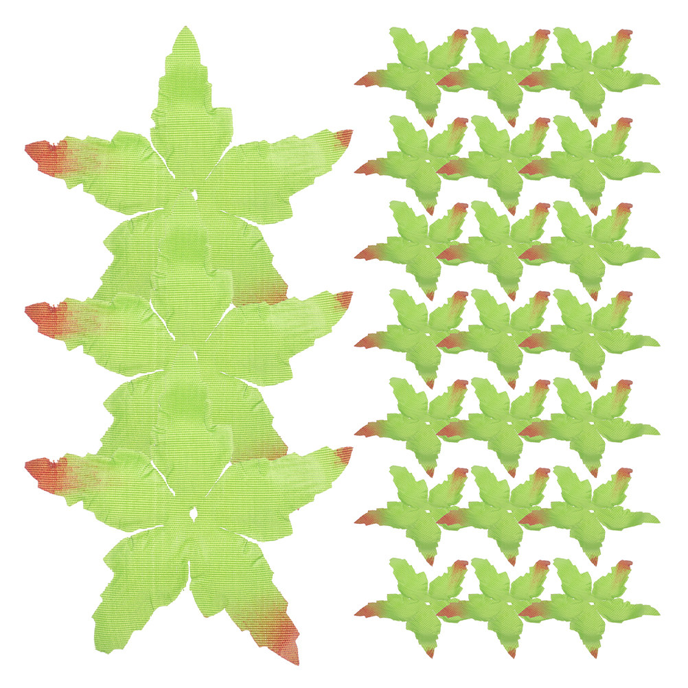 Soap Making Ins - 60Pcs DIY Sepals Materials Fabric Green