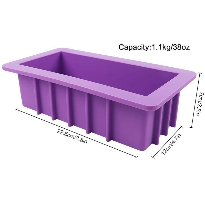 1100ML Silicone Soap Mold Easy - огляд і ціна Soap Making Kit For Beginners