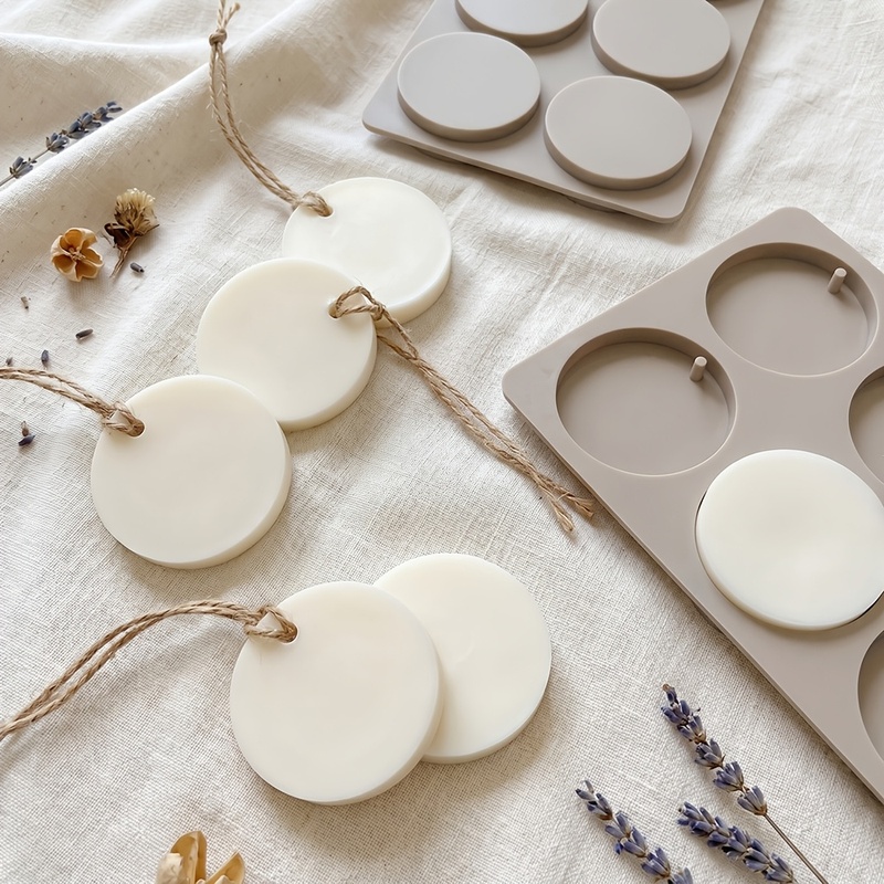 6-Cavity Round Tag Silicone Mo - огляд і ціна Soap Making Kit For Beginners