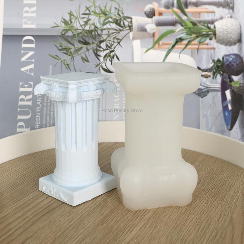 3D Roman Column Candle Silicon - огляд і ціна Soap Making Gifts