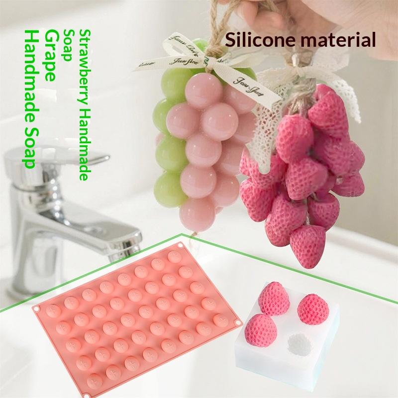 Silicone Grape Ball Molds Soft - огляд і ціна Soap Making Kit For Beginners