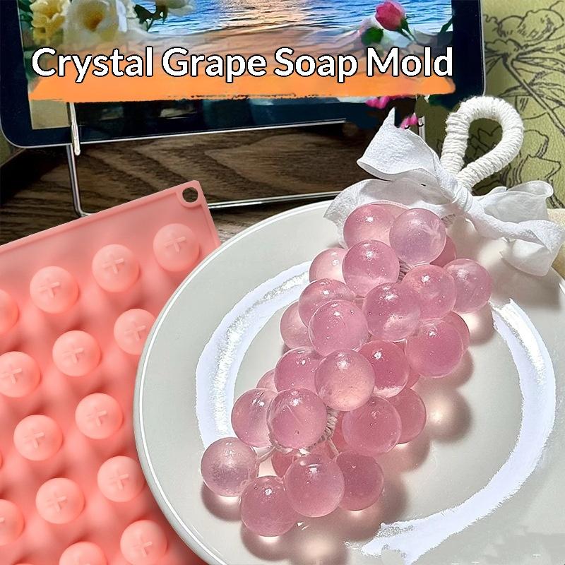 Silicone Grape Ball Molds Soft - огляд і ціна Soap Making Kit For Beginners