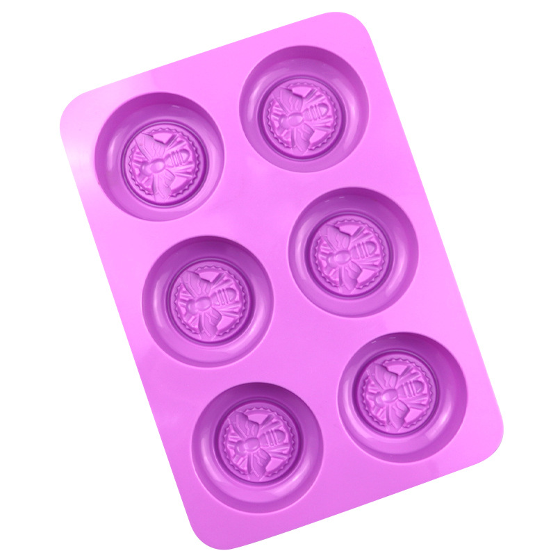 6-Cavity Honeycomb Bee Silicon - огляд і ціна Soap Making Instructions