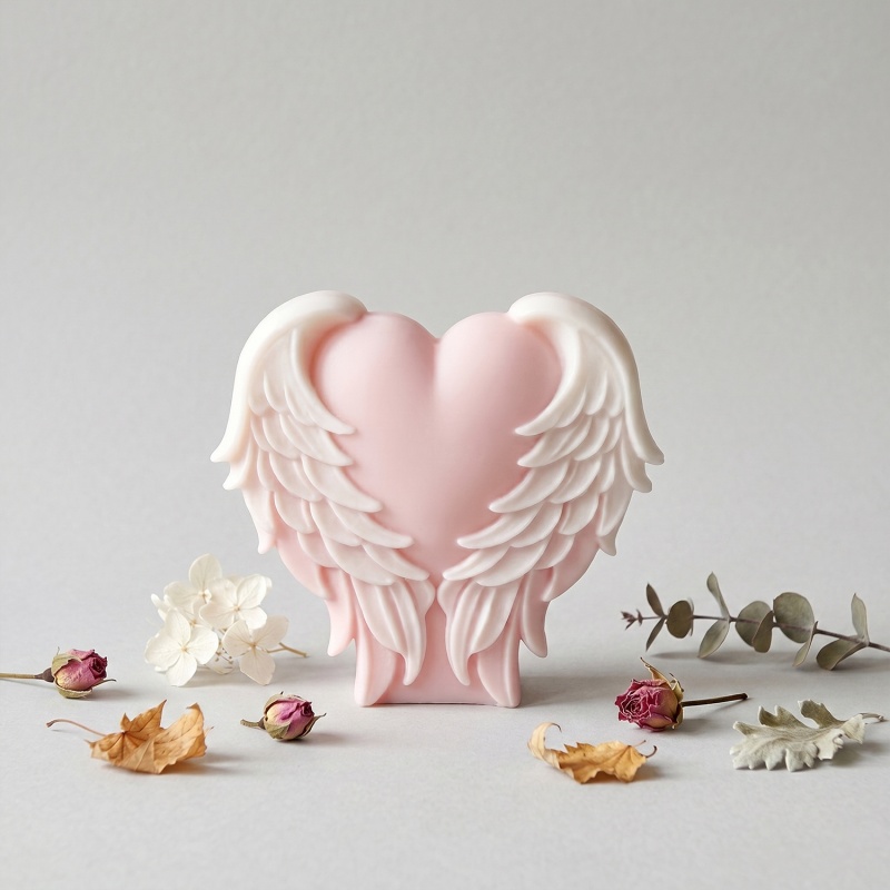 3D Love Wings Silicone Candle  - огляд і ціна Soap Making Ins