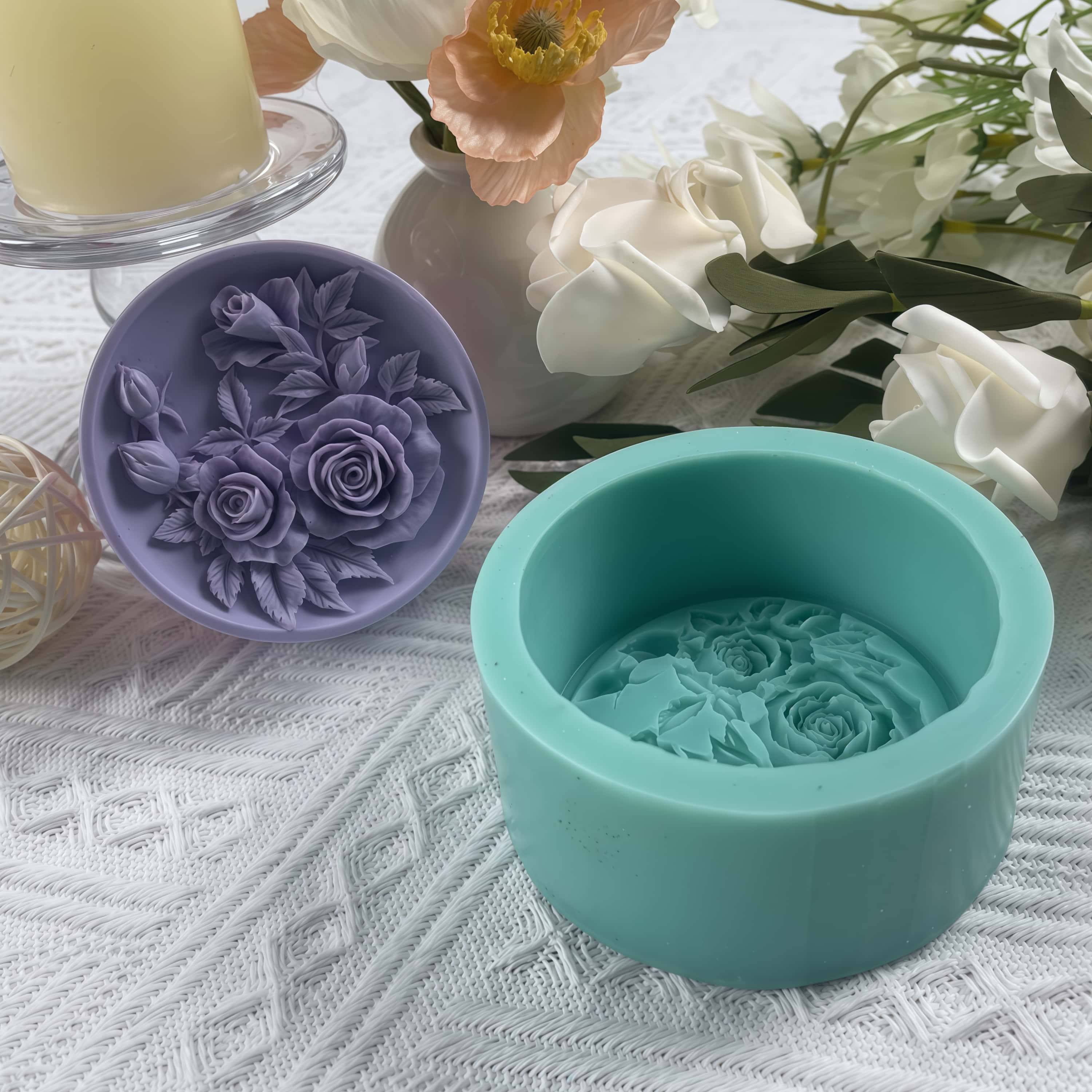 3D Rose Handmade Silicone Soap - огляд і ціна Soap Making Instructions